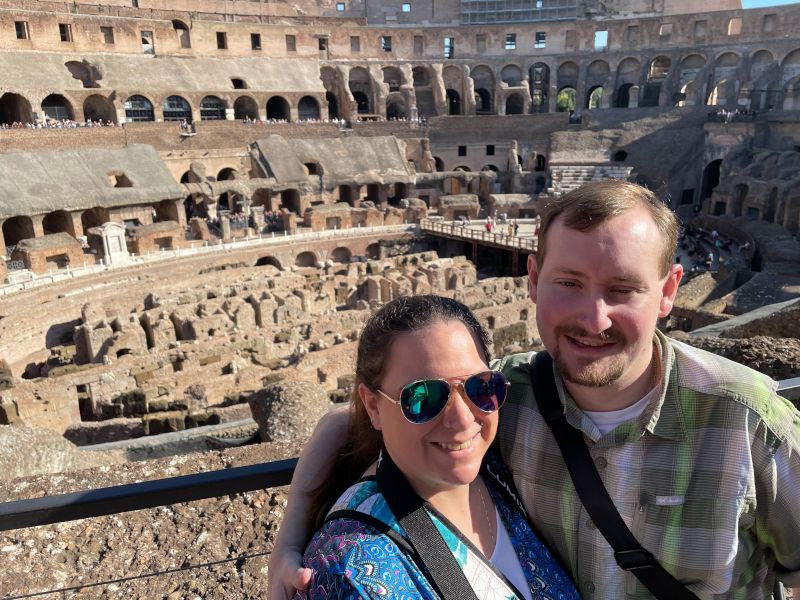 The Colosseum in Rome