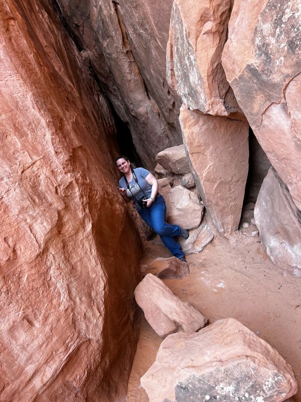 Becki Hiking