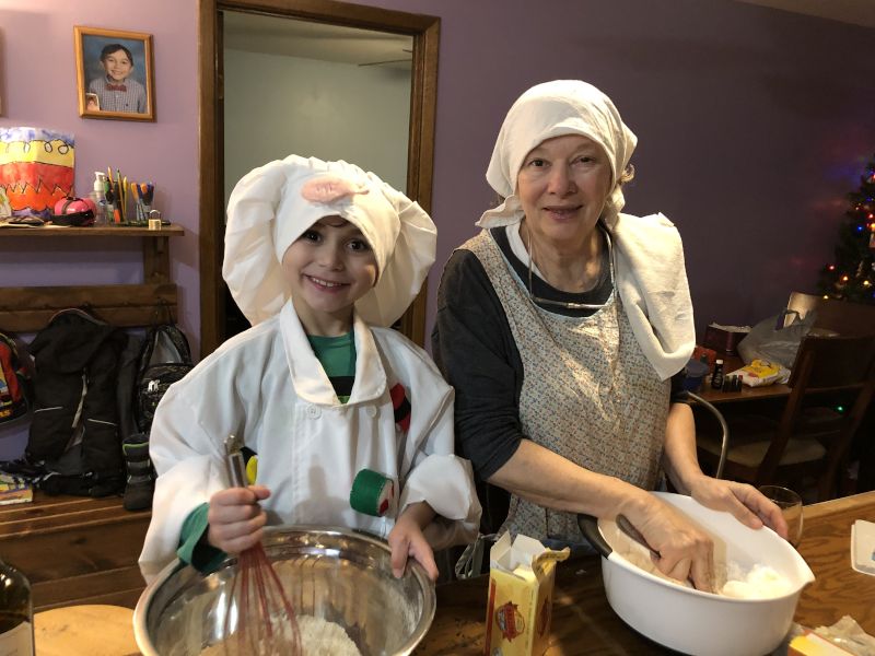 Baking Cookies With Grandma