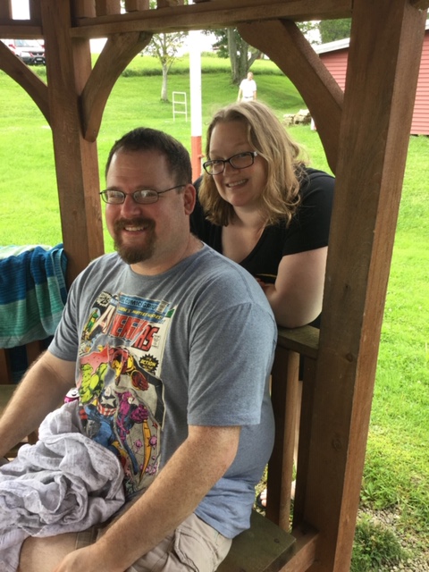 Relaxing at a Family Reunion