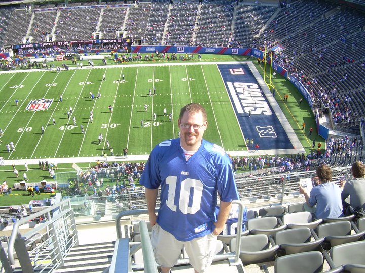 Craig is a Huge Giants Fan