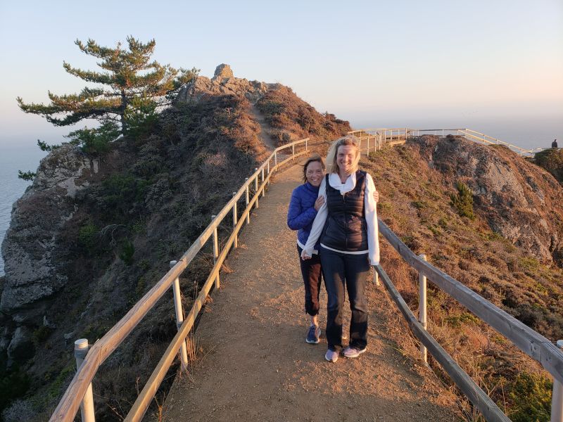 Christine & Her Mom in California