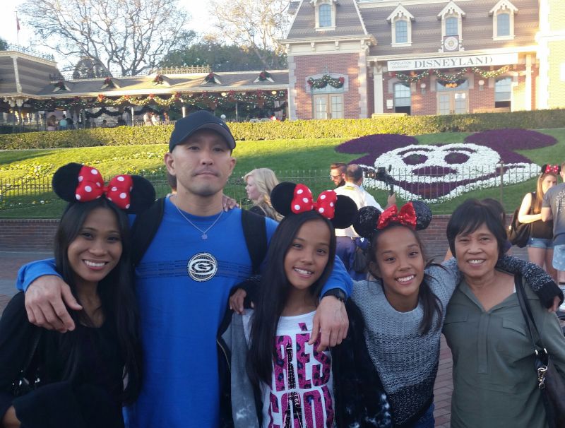Family Trip to Disneyland
