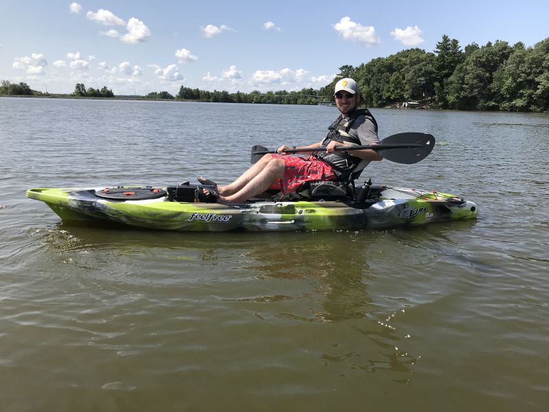 Paddling Around the River