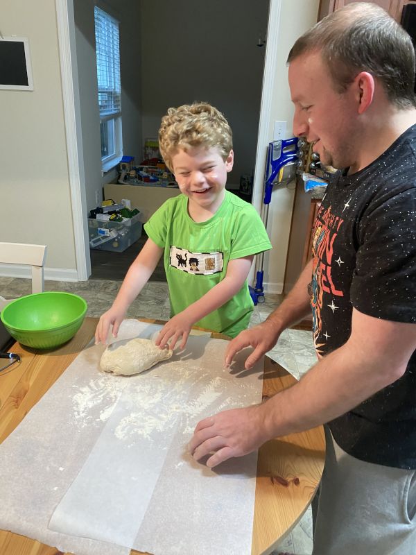 Making Pizza With Daddy