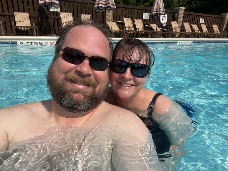 Swimming at the Neighborhood Pool