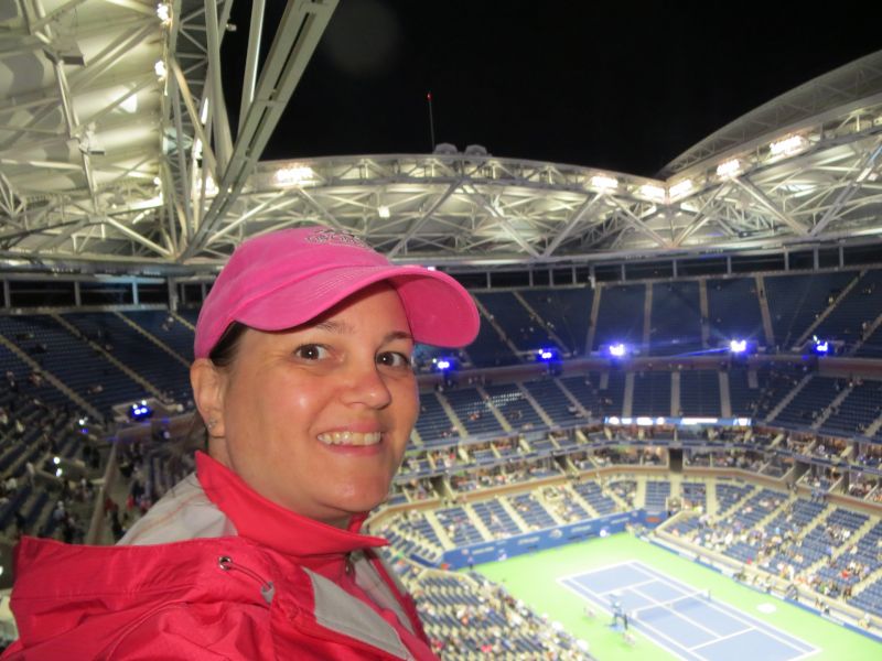 At the U.S. Open