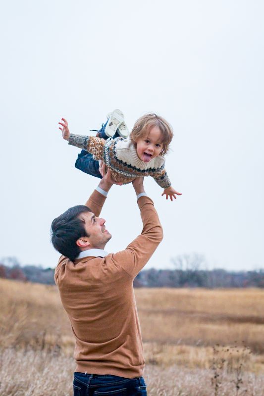 Flying with Daddy